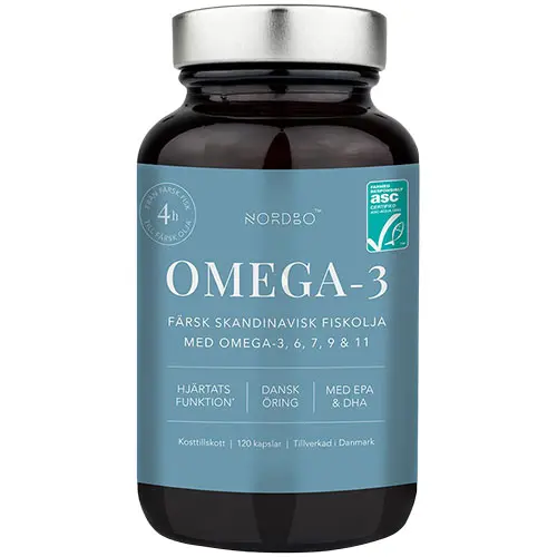 NORDBO OMEGA - 3 kapslar | 120 kapslar
