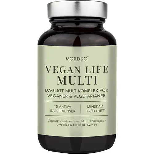 Nordbo - Vegan Life Multi, 90 kapslar