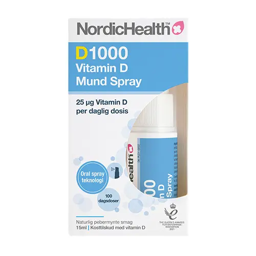 NordicHealth D3 Vitamin Spray (D Lux 1000) | 15 ml