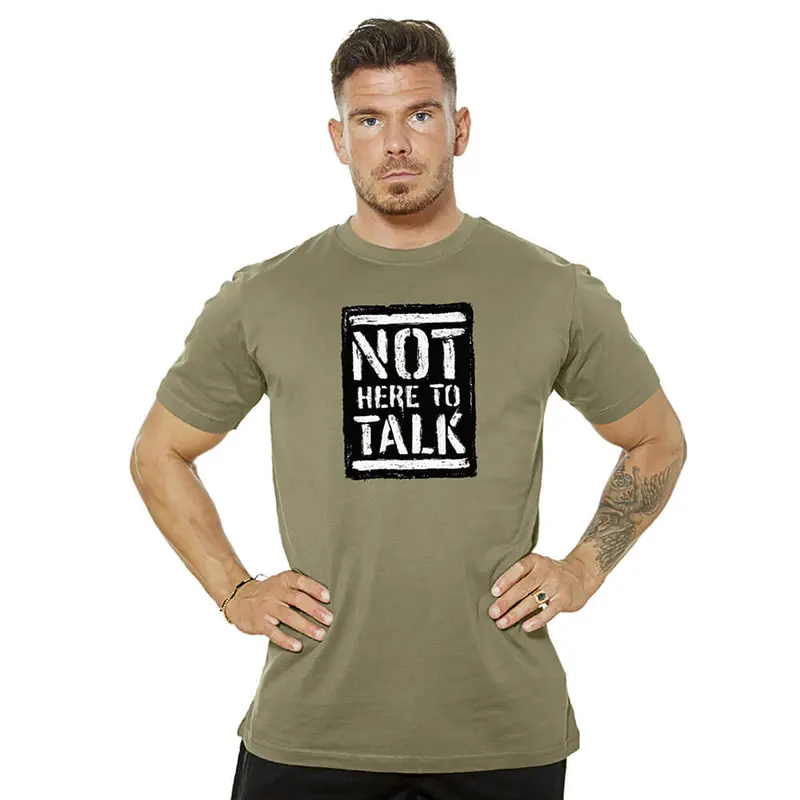 Not Here To Talk Tee