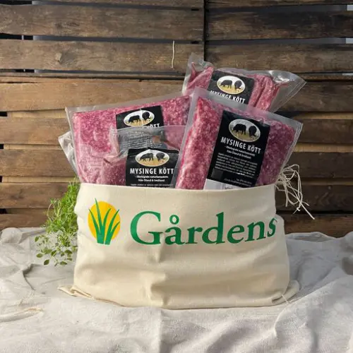 Nötfärskasse gräsbeteskött 4kg