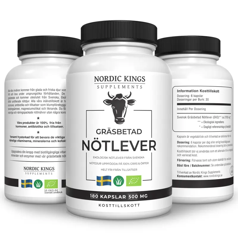 Nötlever, Gräsbetad 180k