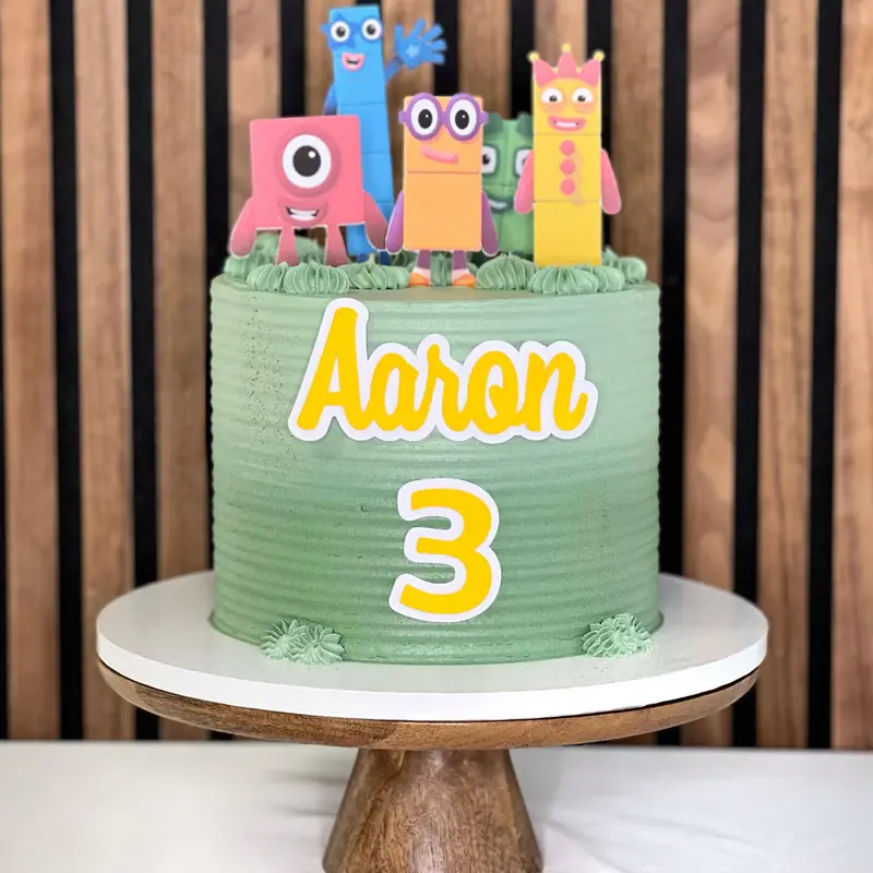 Numberblocks tårta