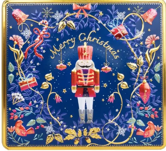 NUTCRACKER SHORTBREAD TIN 450G