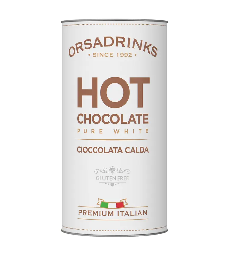 ODK VARM CHOKLAD PURE WHITE