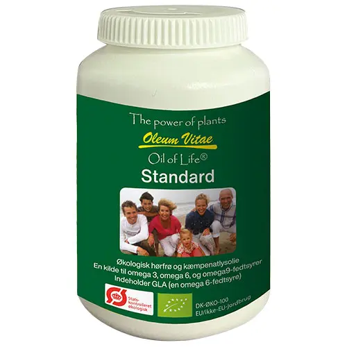 Oil of Life Standard Oljekapslar Ekologisk | 120 kapslar