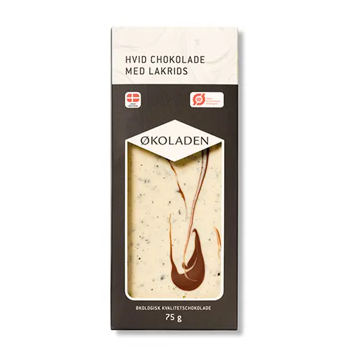 Økoladen Choklad Økologisk | Vit lakrits