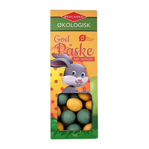 Økoladen Glad påsk mix dragéer Ø | 90 GR