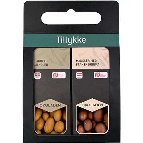 Økoladen Grattis på Dagen Sampack Økologisk | 180 g