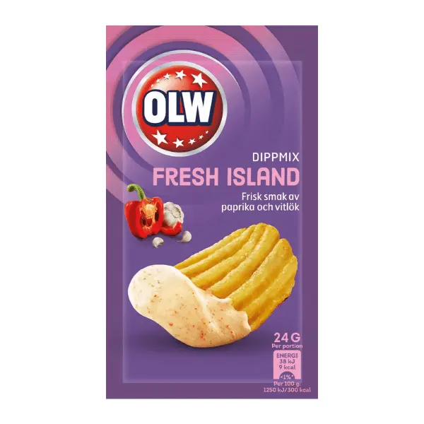 OLW Dippmix Fresh Island 16 X 24g