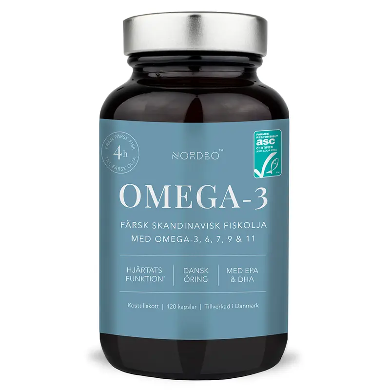 Omega-3, 120 kapslar