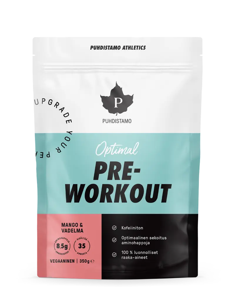 Optimal Pre Workout, mango-hallon, 350 g