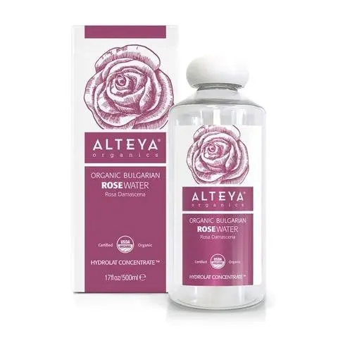 Organic Bulgarian Rose Water, 500 ml