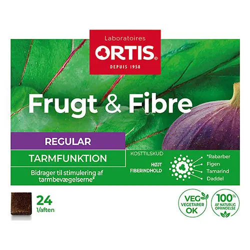 Ortis Frukt & Fibrer | 24 Tärningar