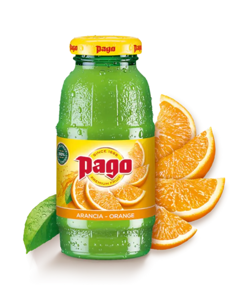 Pago Apelsin 20cl glas 12-pack