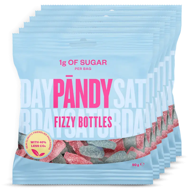 Pändy Candy Fizzy Bottles - 6x50g.