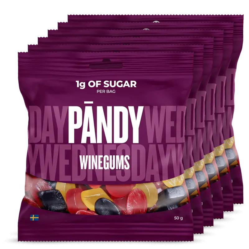 Pändy Candy Winegums - 6x50g.