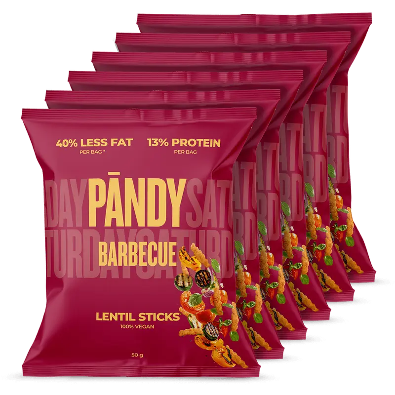 Pändy Chips Barbecue - 6x50g.