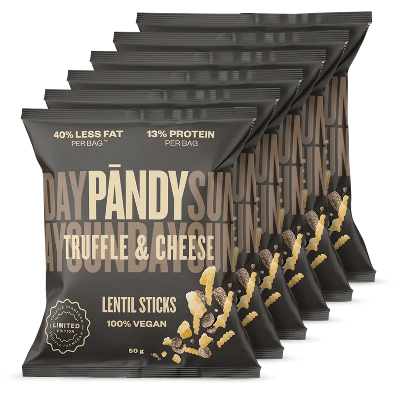 Pändy Chips Truffle & Cheese - 6x50g.