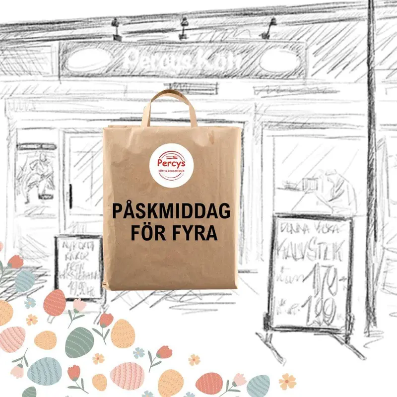 Påskmiddag för fyra