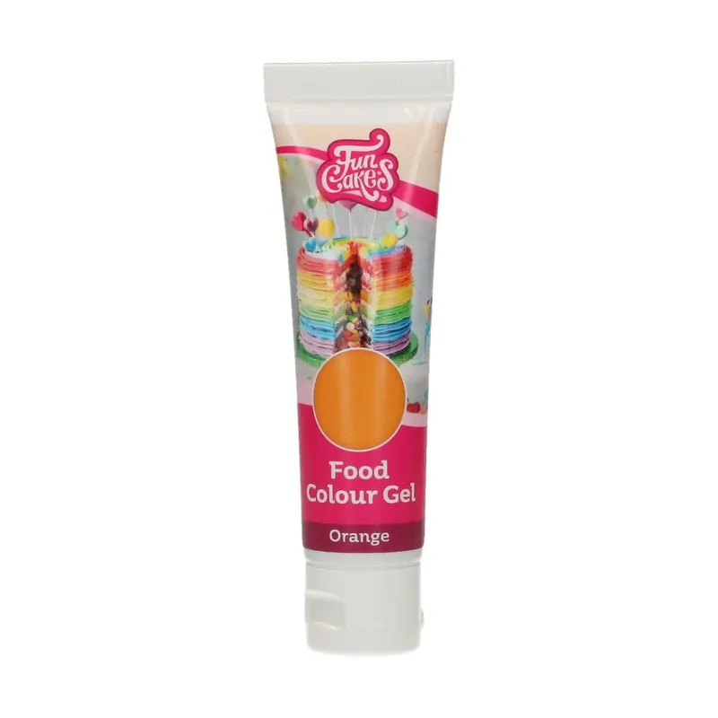 Pastafärg gelfärg Orange