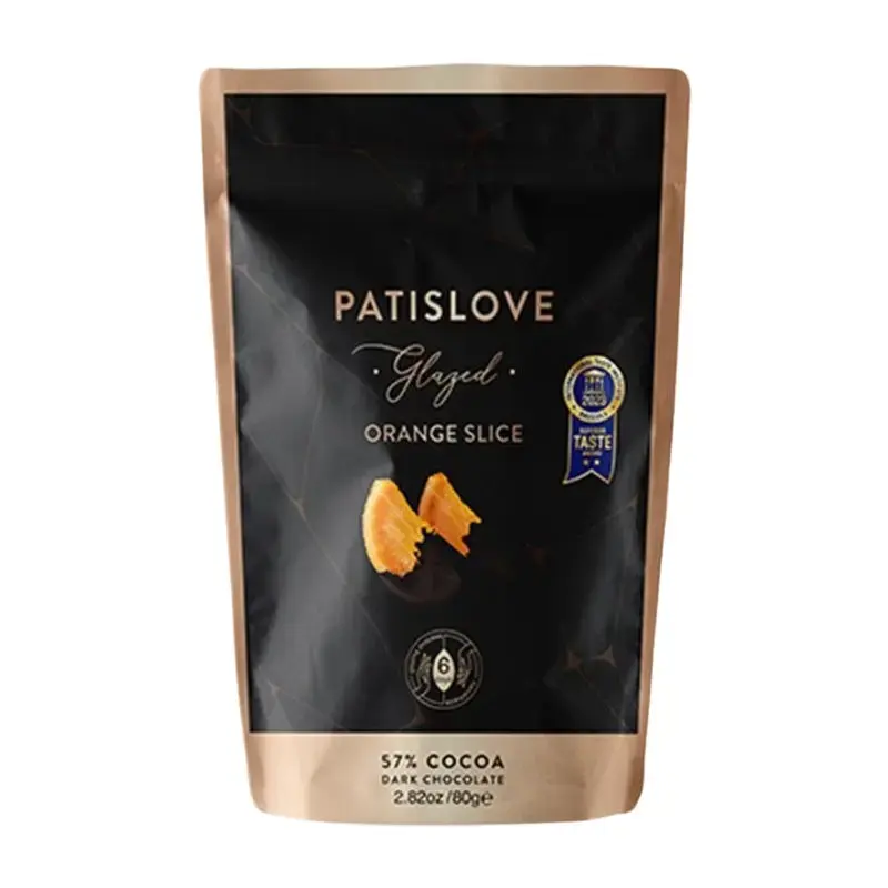 PATISLOVE Dark Chocolate & Orange Slice 80g