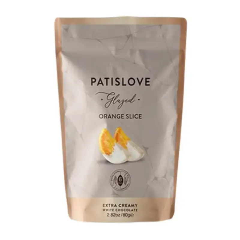 PATISLOVE White Chocolate & Orange Slice 80g