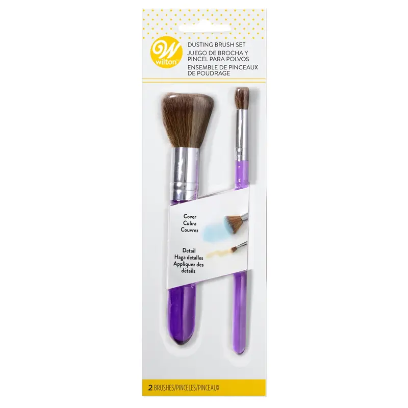 Penselset borstar 2-pack