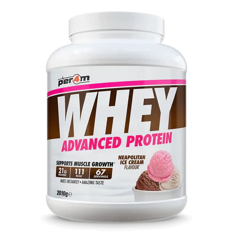 per4m Whey Protein Neapolitan Ice Cream - 2010g.