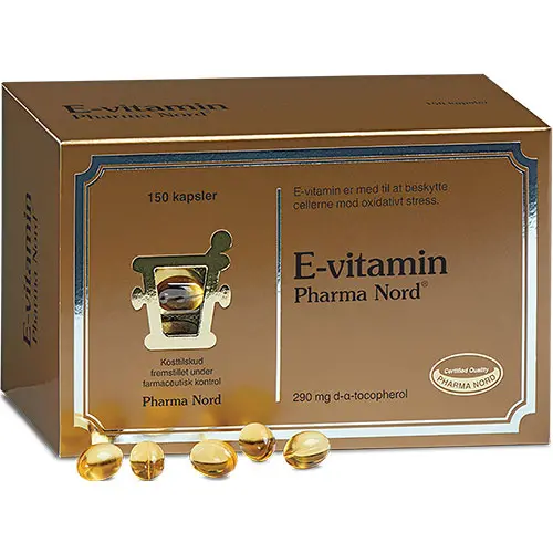 Pharma Nord E-vitamin | 150 kapslar