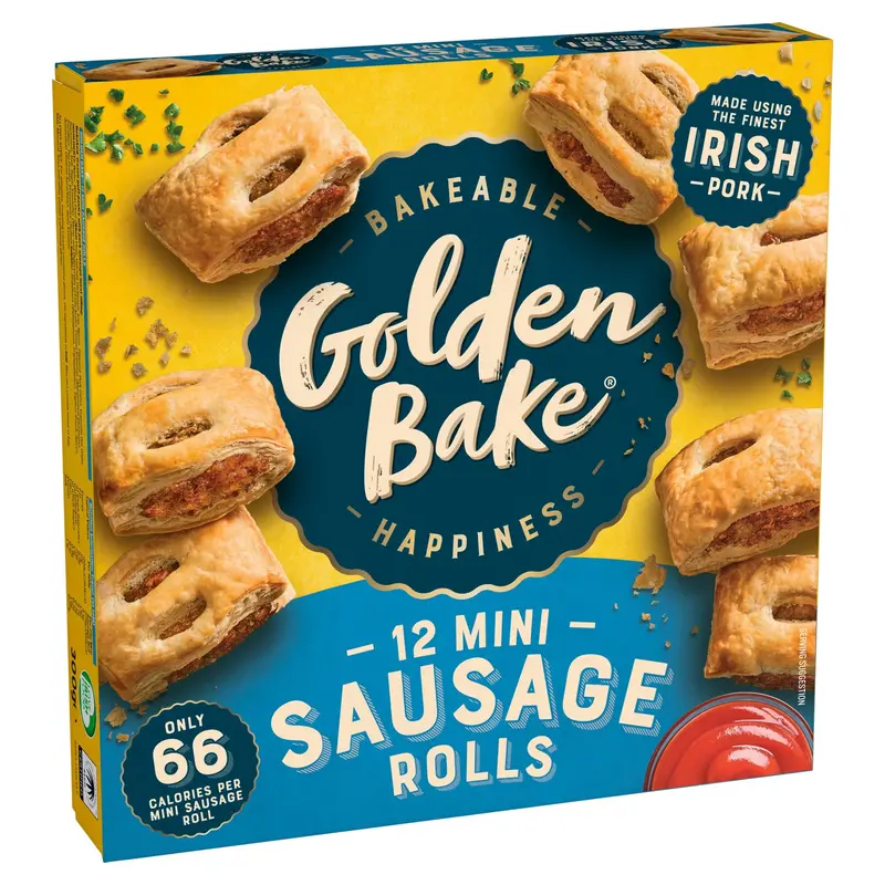 (Pick-up only) GOLDEN BAKE 12 MINI SAUSAGE ROLLS 250G