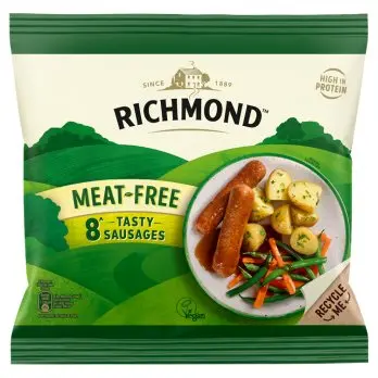 (Pick-up only) RICHMOND 8 VEGAN SAUSAGES 304G