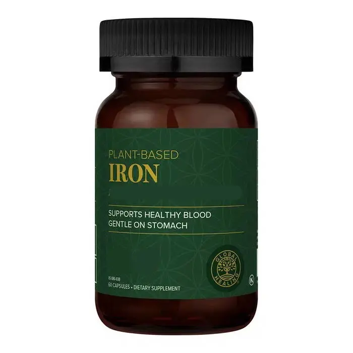 Plant-Based Iron 60 kapslar - Global Healing