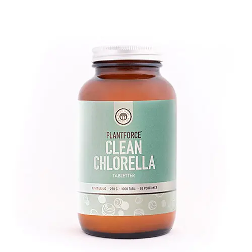 Plantforce Chlorella | 1000 tabletter