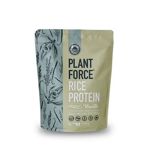 Plantforce Veganskt Risproteinpulver Vanilj | 800 g