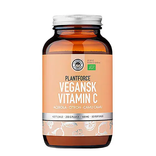 Plantforce Vitamin C Vegansk Ekologisk | 200 g
