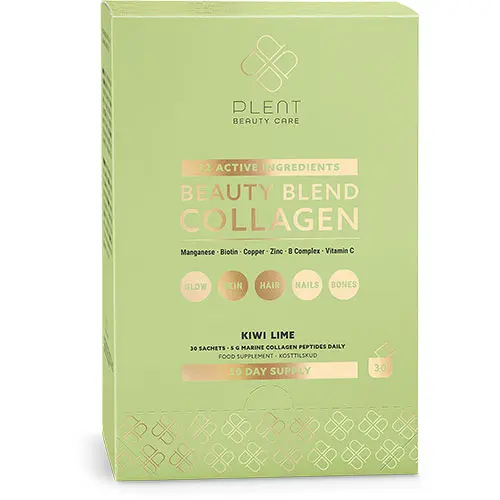 Plent Beauty Blend Collagen 30 X 5 Gr | Kiwi Lime
