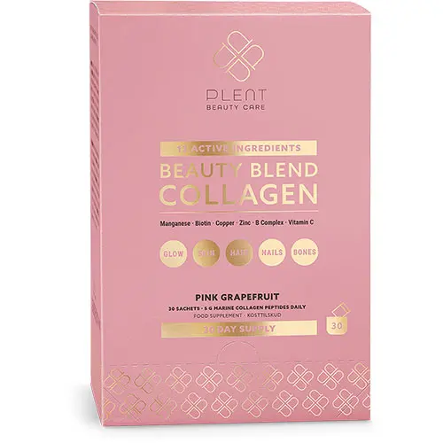 Plent Beauty Blend Collagen 30 X 5 Gr | Pink Grapefruit