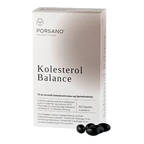 Porsano Kolesterolbalans | 60 kapslar