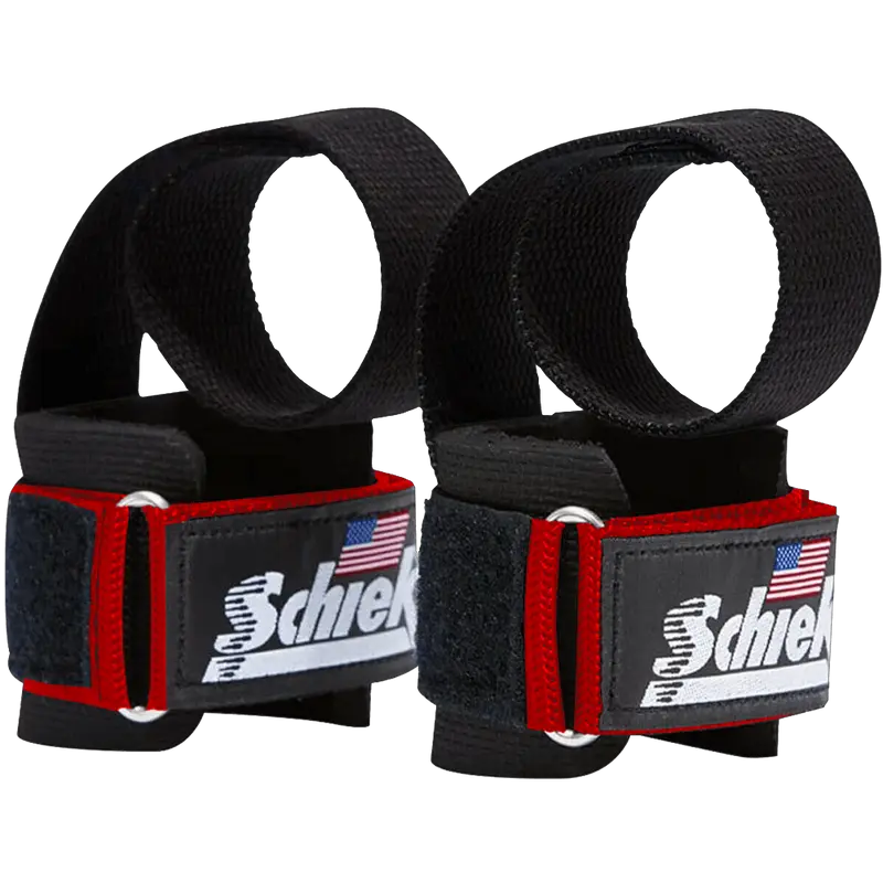 Power Lifting Straps - Red