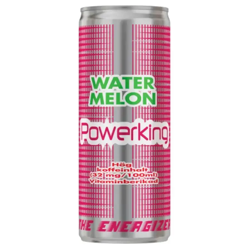 Powerking Watermelon Energidryck 24st x 250ml