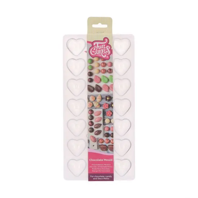 Pralinform chokladform Hjärta