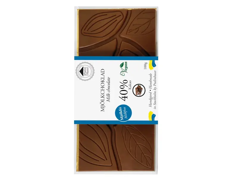 Pralinhuset Mjölkfri Ljus Choklad 100g