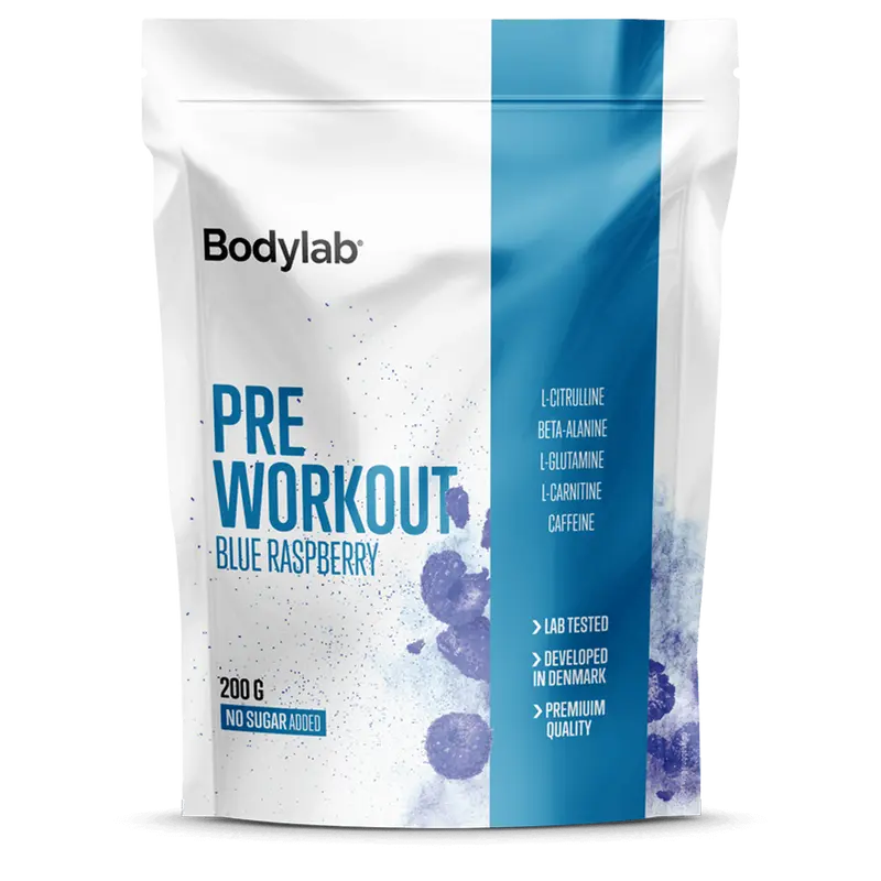 Pre Workout Blue Raspberry - 200g.