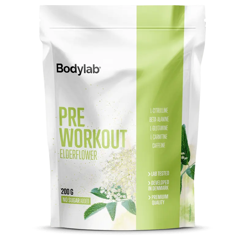 Pre Workout Elderflower - 200g.