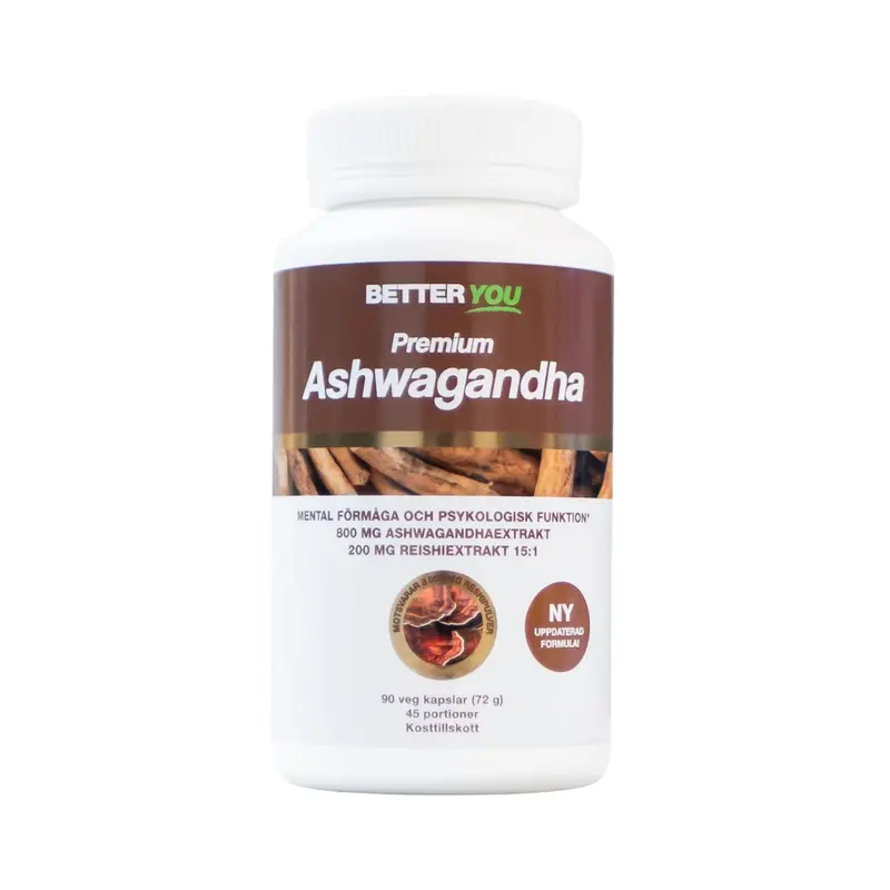 Premium Ashwagandha, 90 kapslar