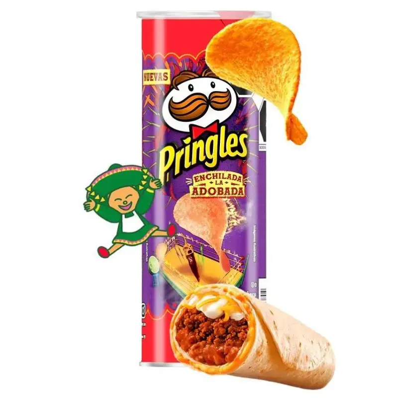 Pringles Enchilada la Adobada 124g