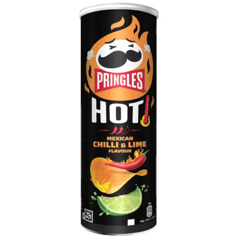 Pringles Hot Mexican Chili & Lime 19 X 160 G