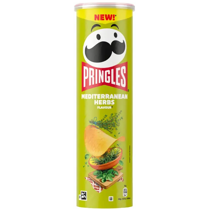 Pringles Mediterranean Herbs 19 X 165 G