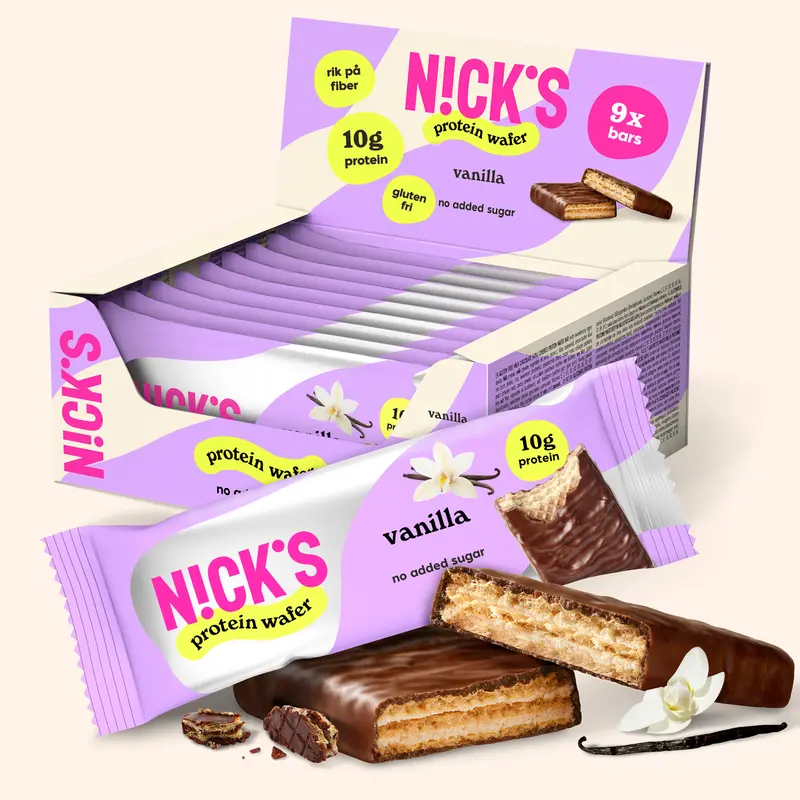 Protein wafer vanilla